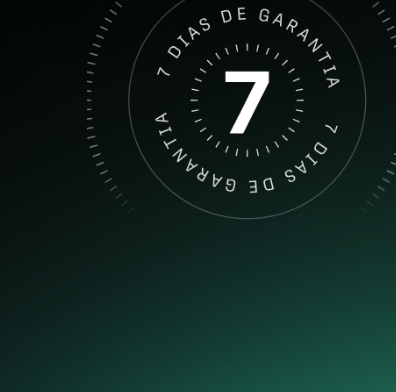 Selo de garantia de 7 dias